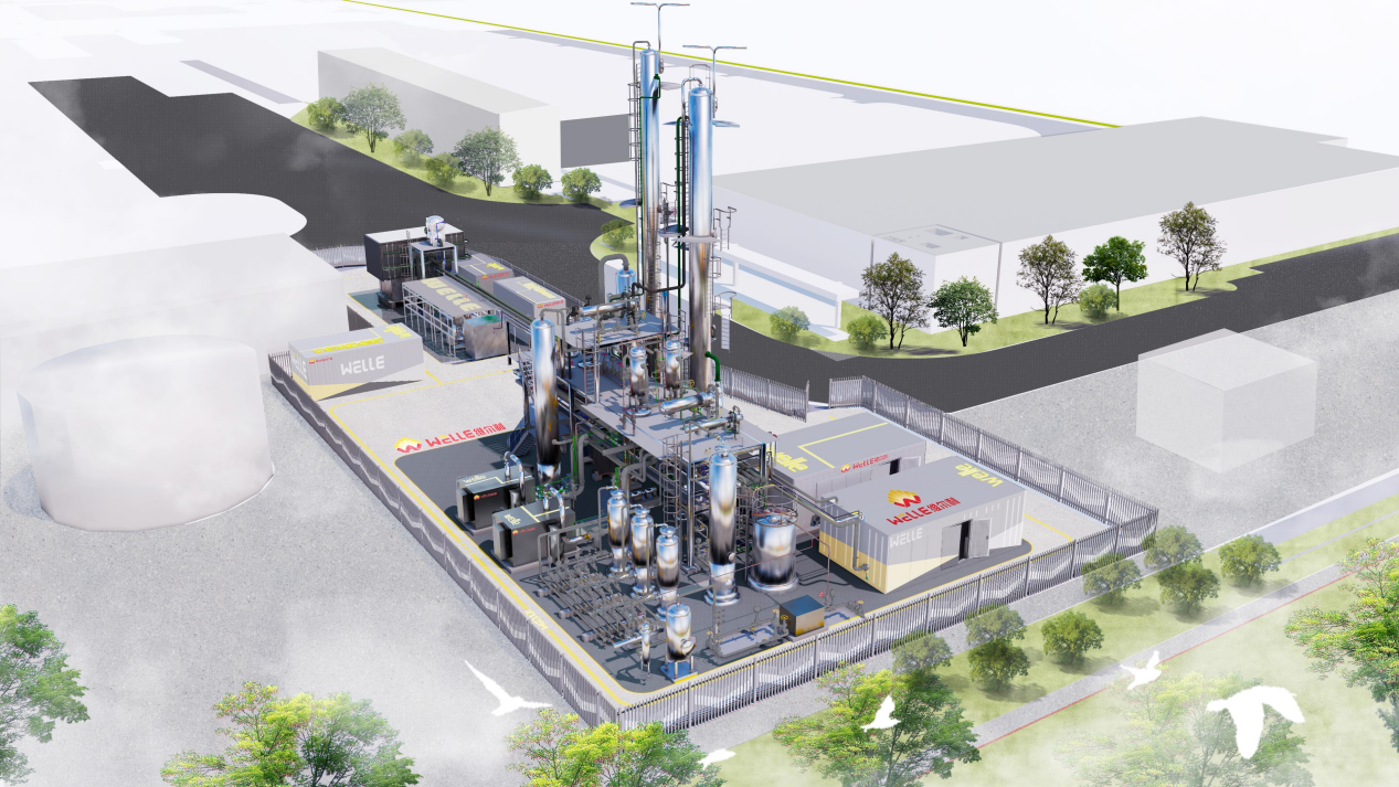太阳成集团tyc集团携手浙江山鹰纸业推进生物天然气项目，共促绿色能源转型