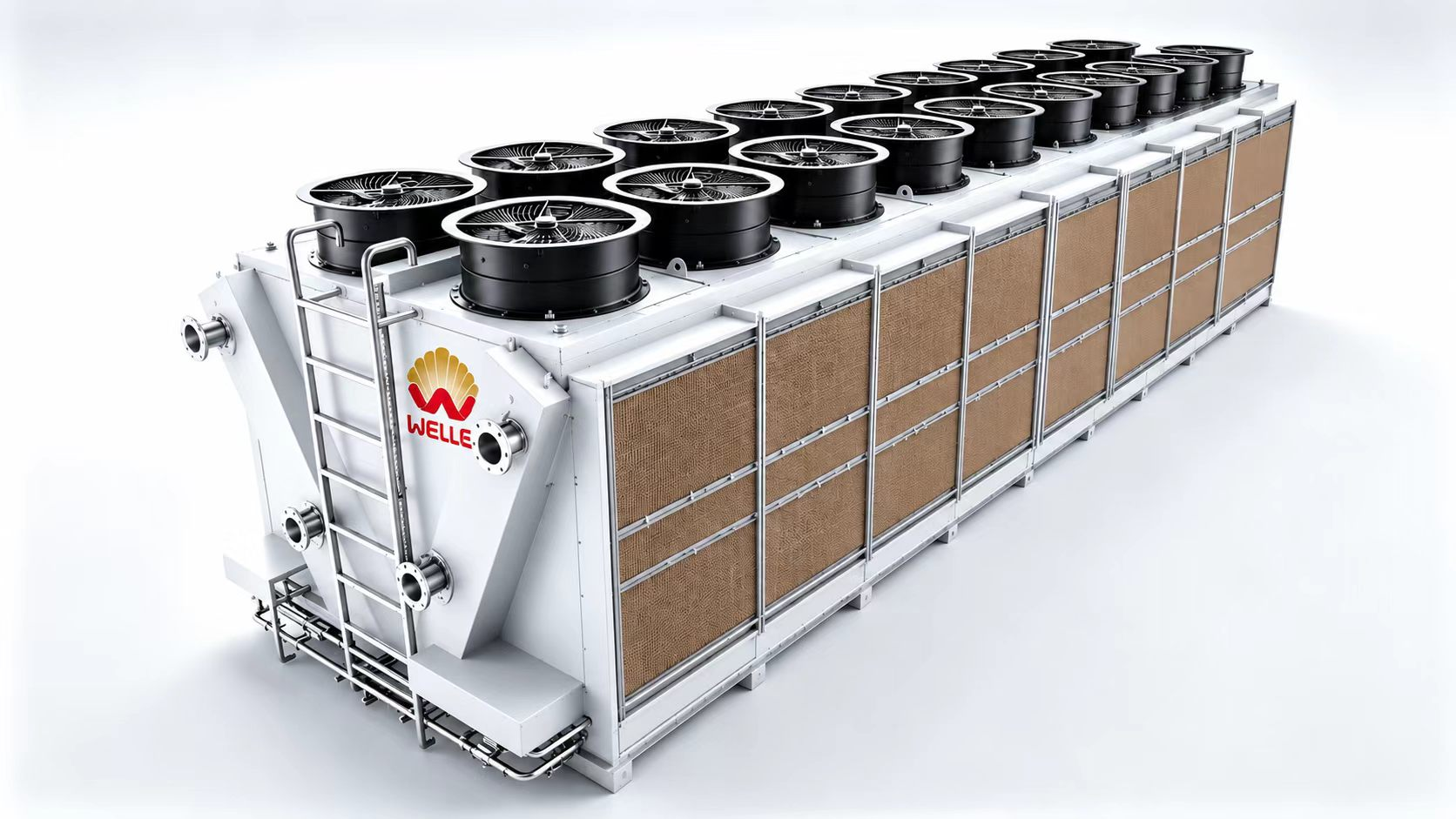 太阳成集团tyc全新液冷产品发布—2.6MW干冷器率先亮相